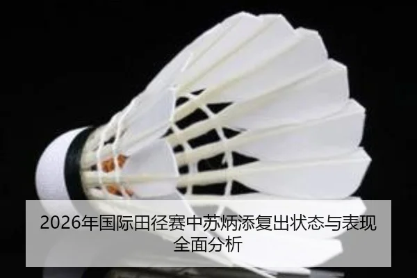 2026年国际田径赛中苏炳添复出状态与表现全面分析